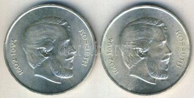 1947. 5Ft Ag "Kossuth" (2x) T:2