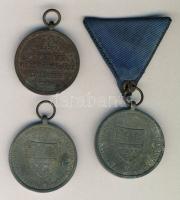 1938. "Rákóczi-Felvidék felszabadulása" emlékérem T:3 + 1940. "Erdélyi részek felszab...