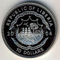 Libéria 2004. 10$ "Szabadság pillanatai-Rákóczi szabadságharc" multicolor T:PP HUNGARIKA!