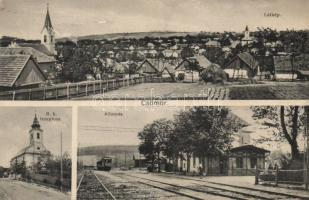 Csömör vasútállomással (EK)