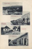 Pankota with the clock shop of Jenő S. Gáspár