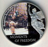 Libéria 2004. 10$ "Szabadság pillanatai-Magyar forradalom" multicolor T:PP HUNGARIKA!