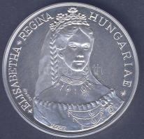 1987. "MÉE-Erzsébet királyné" Ag emlékérem 36,7g. Szign:Kekri T:PP
