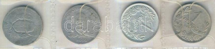 1925-1939. 1P Ag (4x) T:2,3