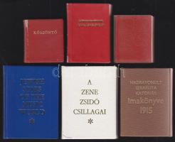 7 db minikönyv klf témával