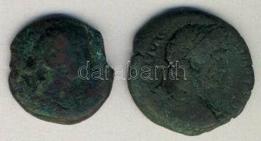 Római Köztársaság / Alexandria HADRIANUS 117-138. 2db klf pénz T:3-,4