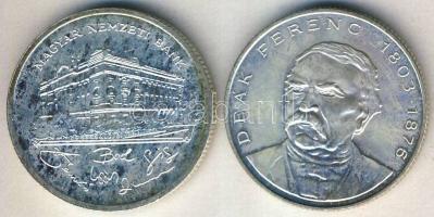 1992. 200Ft "MNB" Ag T:1 + 1994. 200Ft "Deák" Ag T:2