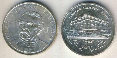 1992. 200Ft "MNB" Ag T:1 + 1994. 200Ft "Deák" Ag T:2-