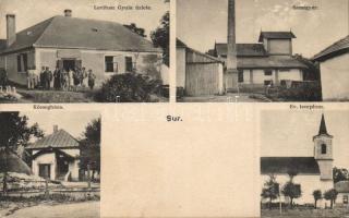 Súr szeszgyárral és Levitusz Gyula üzletével