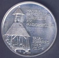 1985. MÉE-Deák Ferenc-Zalaegerszeg Ag emlékérem T:1