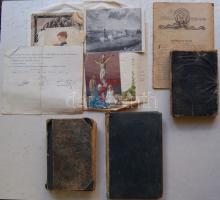 ccí 1940 kis okmány hagyaték tétel összesen 10 db irat + 3 köynv