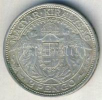 1938 2P Ag "Madonna" T:2- kis ph