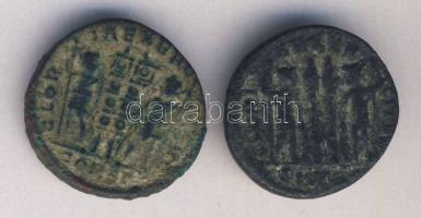 Római Császárság CONSTANTINUS I. 307-337. "GLORIA EXERCITVS" Follis (2x) T:2-/3