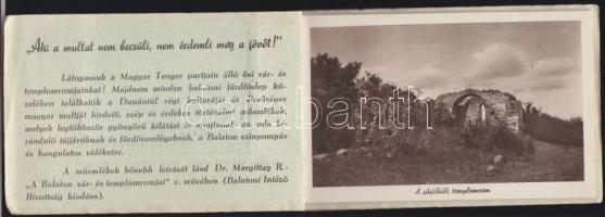 1943 Dr. Margittay Richárd: A Balatonvidék Történelmi Műemlékei; I. sorozat - Alsó-Dörgicse. Hiányos...