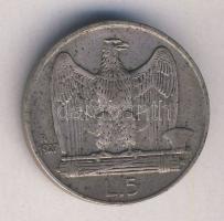 Olaszország 1927. 5L Ag T:3