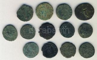 13db azonosítatlan római érme T:4 többnyire