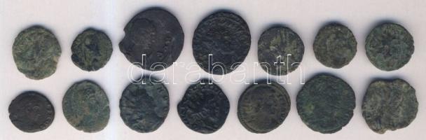 14db azonosítatlan római érme T:4 többnyire