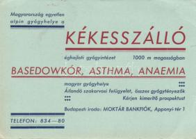 Kékestető Hotel reklám