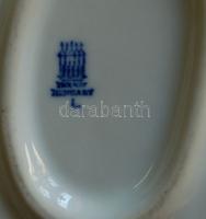 Zsolnay jelzéssel ellátott kézzel festett agár szobor hibátlan állapotban / Zsolnay chinaware greyho...