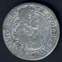 Ausztria/magyar verdejel 1698CB 3Kr Ag I.Lipót T:3