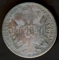 Ausztria 1870. 20Kr Ag T:4