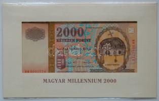 2000 2000Ft "Millennium" eredeti díszcsomagolásban T: UNC