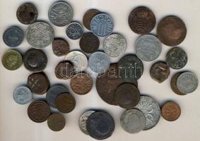 Kis vegyes világpénz tétel közte ókoriak, ezüstök is T:vegyes, összesen 37db!