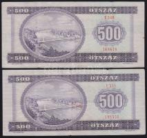 1975. 500Ft (2x) T:III