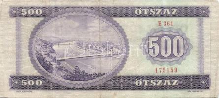 1975. 500Ft (2x) T:III