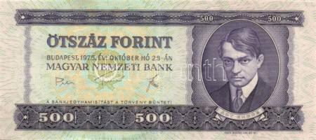 1975. 500Ft (2x) T:III