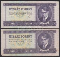 1975. 500Ft (2x) T:III
