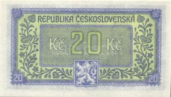 Csehszlovákia 1944-45. 27db-ból álló "SPECIMEN" és forgalmi bankjegy gyűjtemény: 1K (2x) 2...