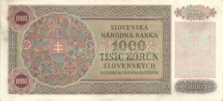 Csehszlovákia 1944-45. 27db-ból álló "SPECIMEN" és forgalmi bankjegy gyűjtemény: 1K (2x) 2...