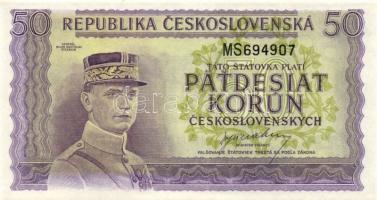 Csehszlovákia 1944-45. 27db-ból álló "SPECIMEN" és forgalmi bankjegy gyűjtemény: 1K (2x) 2...