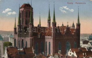 Gdansk, Danzig; Marienkirche / church