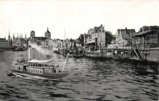 Gdansk with steamer