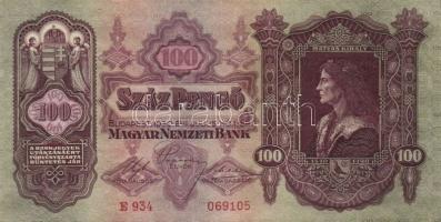 1933. 100P (2x) egymást követő sorszámmal T:I