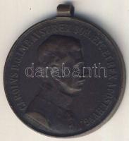 1916. Bronz Vitézségi Érem "Fortitudini" IV.Károly idejéből, szalag nélül T:2