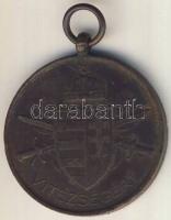 Vitézségi érem "Horthy Miklós" Br szalag nélkül T:3 ph