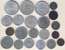 Kis fillér, pengő, forint tétel 1894-1971. összesen 21db, közte Alu,Ag is T:vegyes