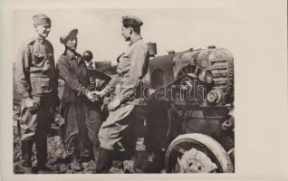 Soldiers with a Zetor