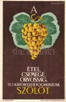 Grapes health propaganda s: gönczi gebhardt (small tear)