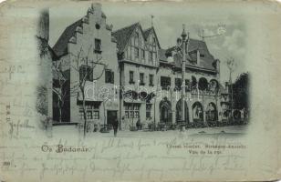 1898 Budapest XIV. Ős-Budavár utcarészlet