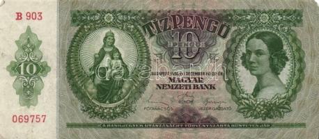 1930-1939. 5P + 10P (7x) + 20P + 50P + 100P (2x) T:II,III,III- összesen 12db