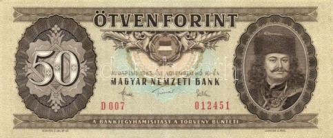 1983. 50Ft (15x) T:II,III