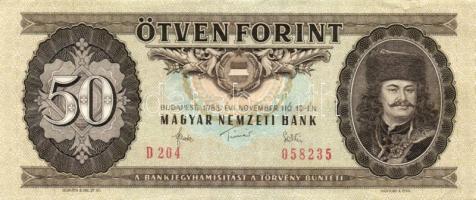 1983. 50Ft (15x) T:II,III