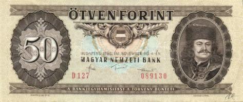 1986. 50Ft (15x) T:II,III