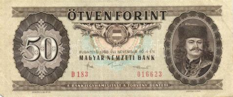 1986. 50Ft (15x) T:II,III