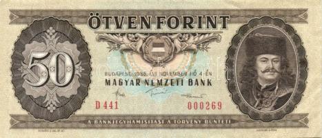 1986. 50Ft (15x) T:II,III