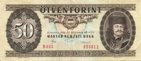 1986. 50Ft (20x) T:II,III